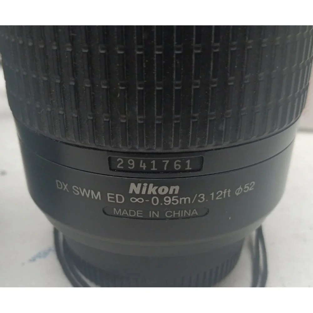 Nikon DX / AF-S Nikkor 55-200mm / Auto Focus - Silent / SWM ED 0.95M/3.12ft Lens